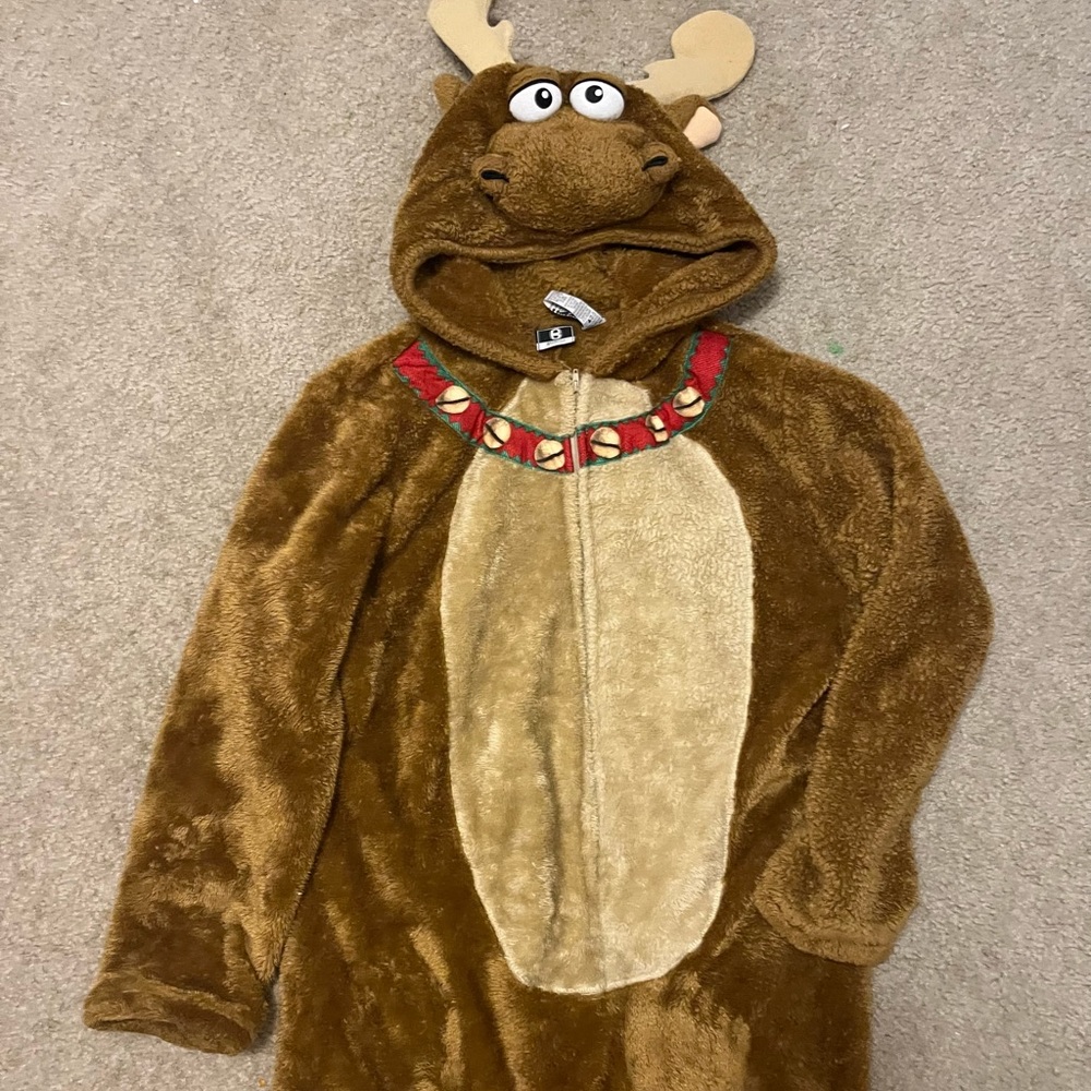 Reindeer Christmas Onesie/Costumew Adult L